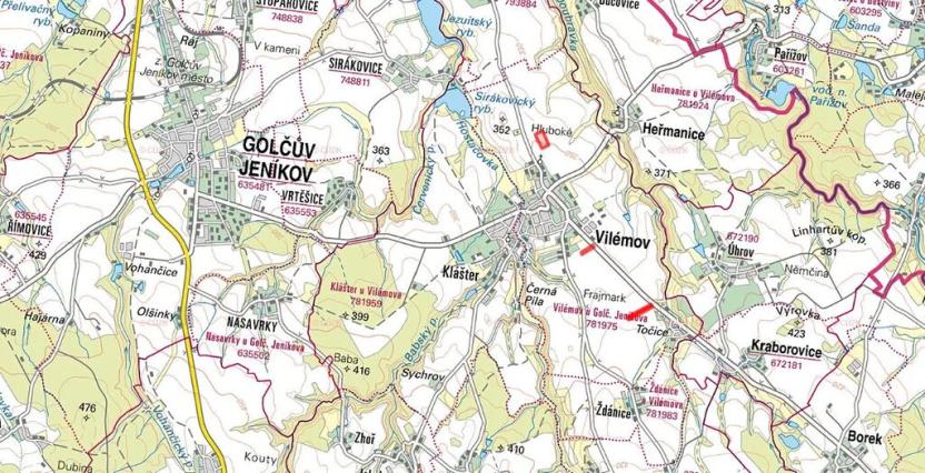 Prodej pole, Vilémov, 16258 m2