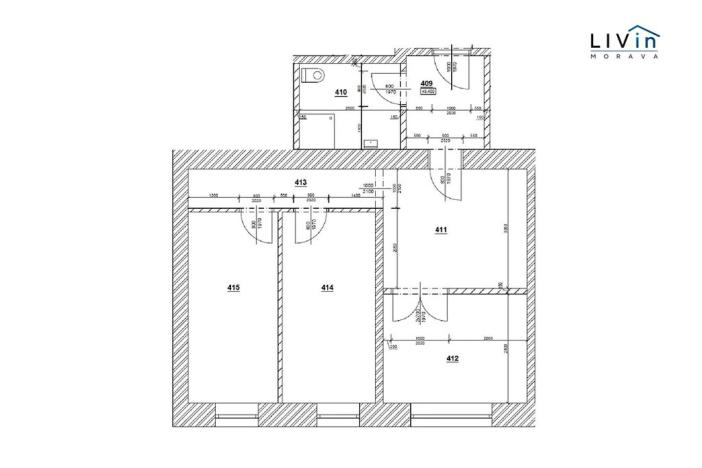 Prodej bytu 3+1, Olomouc, tř. Svornosti, 59 m2