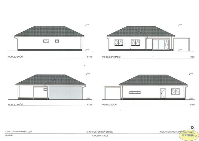 Prodej pozemku pro bydlení, Kroměříž, Obvodová, 613 m2