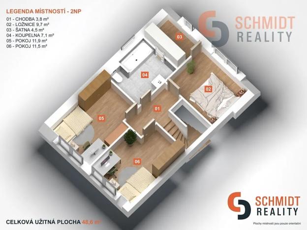 Prodej rodinného domu, Nový Poddvorov, 97 m2