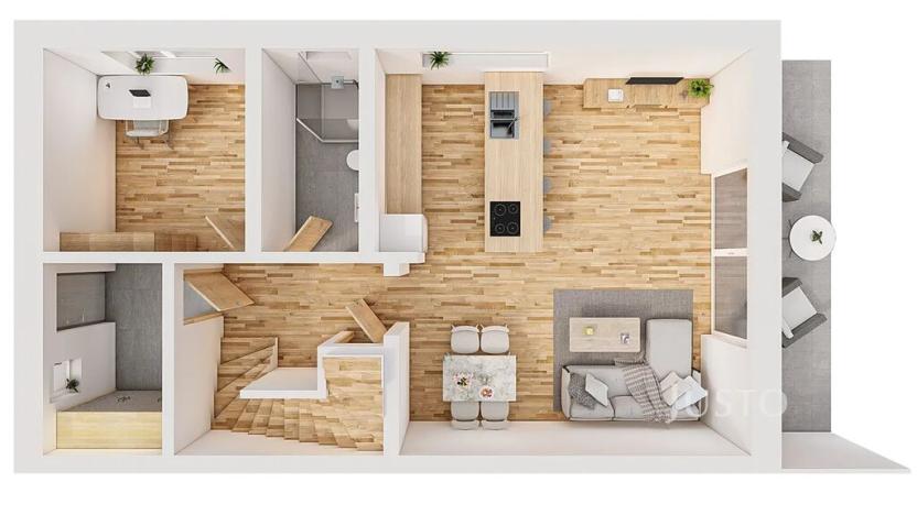 Prodej bytu 5+kk, Boršov nad Vltavou, Severní, 121 m2