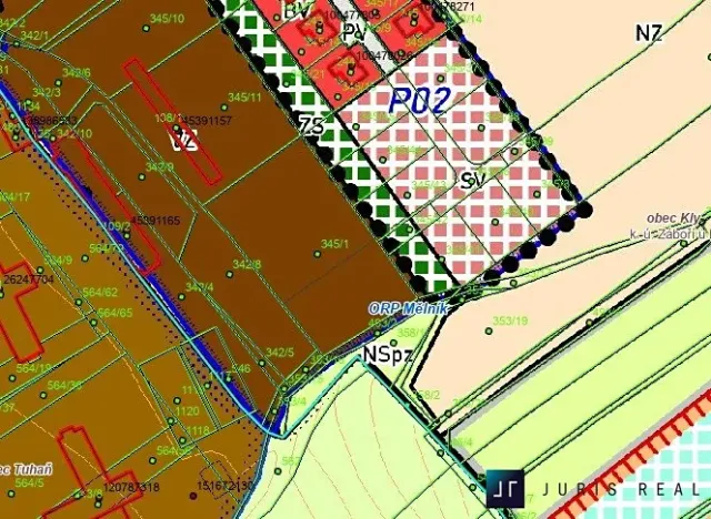 Prodej komerčního pozemku, Kly, 4968 m2