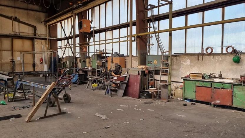 Dražba výrobních prostor, Kolín, K Dílnám, 1529 m2