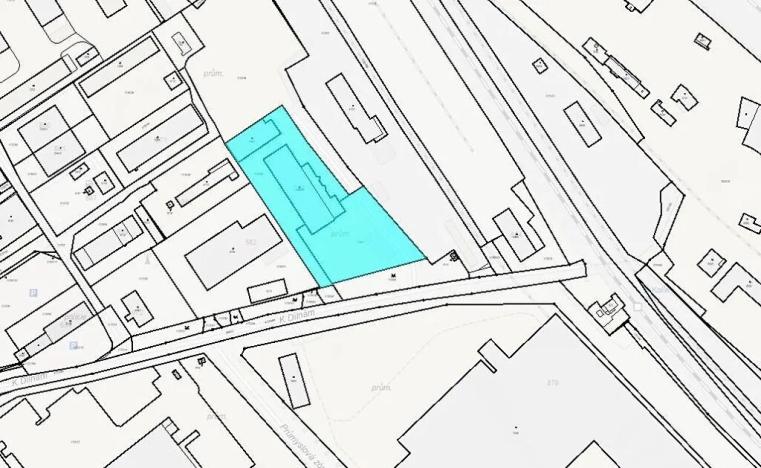 Dražba výrobních prostor, Kolín, K Dílnám, 1529 m2