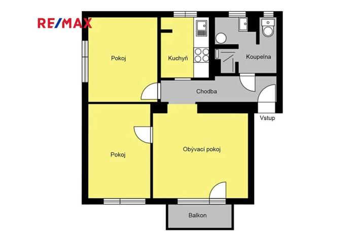 Prodej bytu 3+1, Zlatá Olešnice, 76 m2