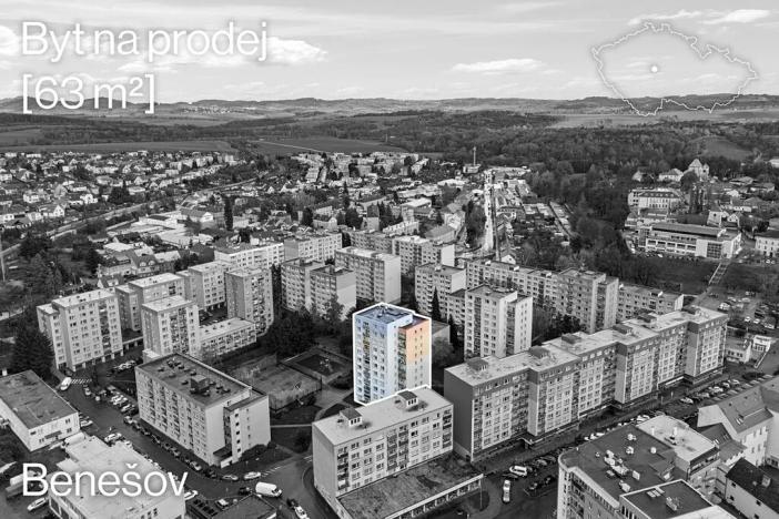 Prodej bytu 3+1, Benešov, Jiřího Horáka, 59 m2