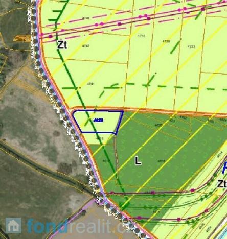Prodej pole, Žíšov, 3467 m2