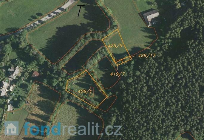 Prodej pole, Zdíkov - Branišov, 20225 m2