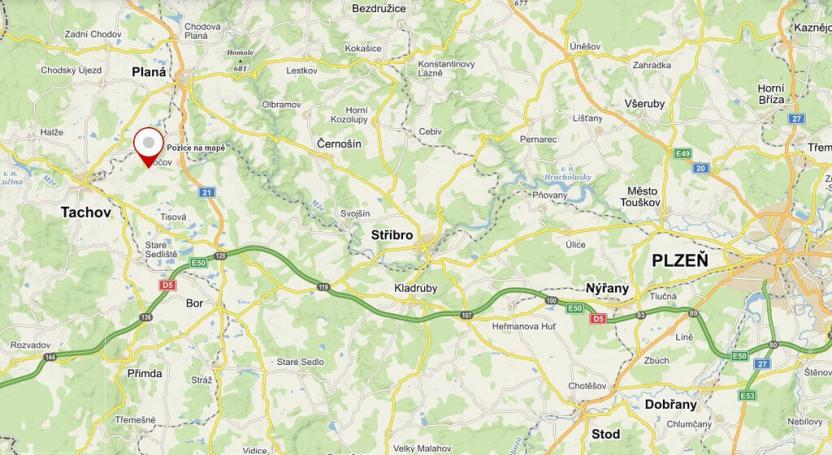 Prodej pozemku, Lom u Tachova, 3739 m2