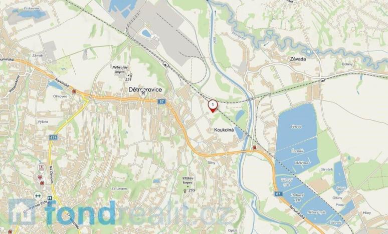 Prodej pozemku, Dětmarovice - Koukolná, 1844 m2