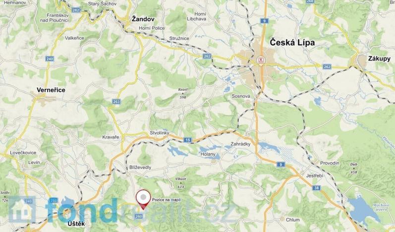 Prodej pole, Blíževedly, 52791 m2