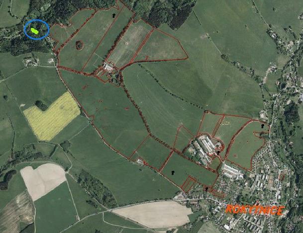 Prodej pozemku, Rokytnice v Orlických horách, 858 m2