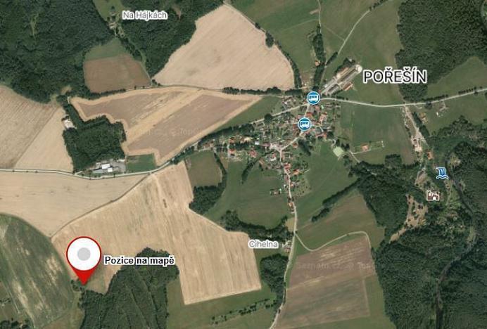 Prodej pozemku, Kaplice - Pořešín, 11526 m2