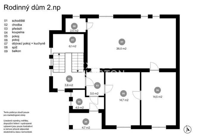 Prodej rodinného domu, Praha - Strašnice, Na výsluní, 206 m2