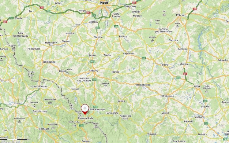 Prodej pozemku, Železná Ruda - Špičák, 1644 m2