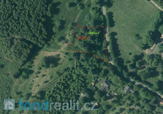 Prodej pozemku, Slavonice, 2584 m2