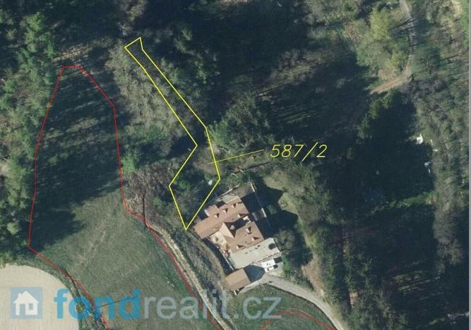 Prodej pozemku, Nové Hrady, 766 m2