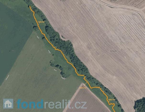 Prodej pole, Rosovice, 1718 m2