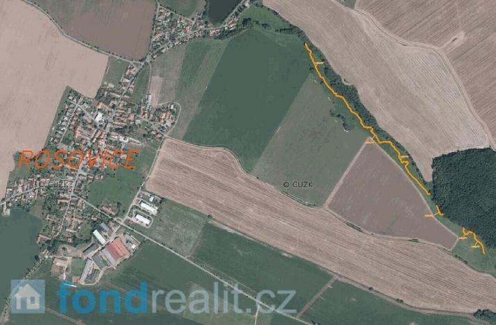 Prodej pole, Rosovice, 1718 m2