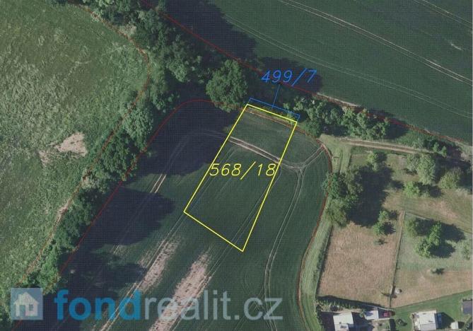 Prodej pozemku, Zvěstov, 1506 m2