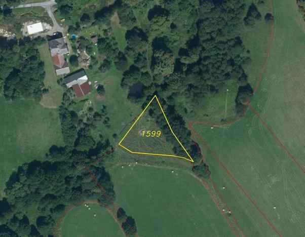 Prodej pozemku, Vlčice, 1867 m2