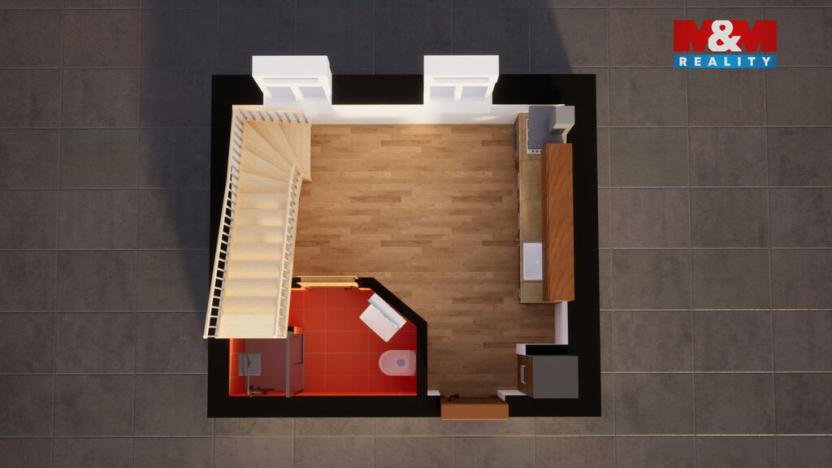 Prodej bytu 1+1, Jablonec nad Nisou, Saskova, 39 m2