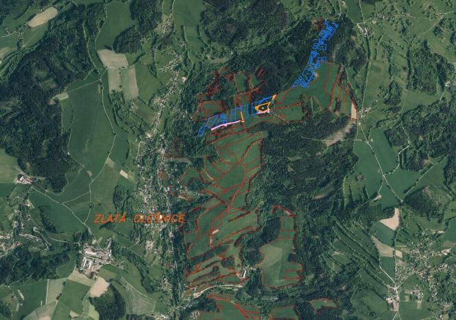 Prodej pole, Zlatá Olešnice, 9937 m2