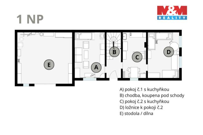 Prodej rodinného domu, Horní Maršov, Horská, 150 m2