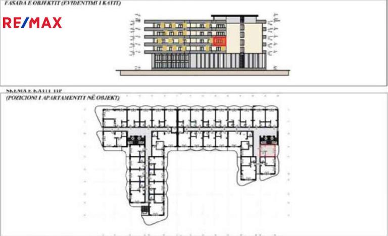 Prodej bytu 2+kk, Qerret, Kavaja, Albánie, 35 m2