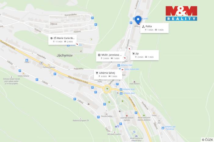 Prodej bytu 1+kk, Jáchymov, K Lanovce, 36 m2