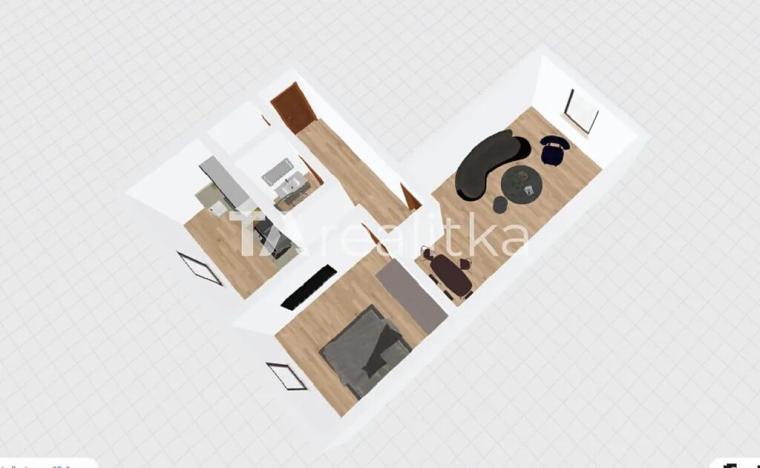 Pronájem bytu 2+1, Orlová, Masarykova třída, 56 m2