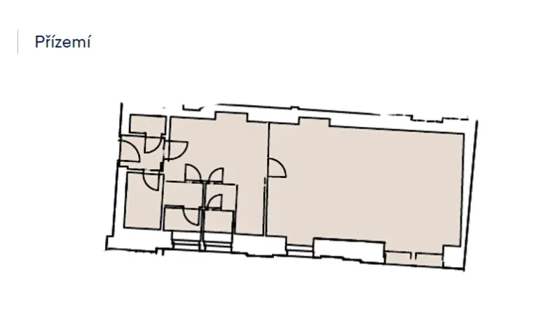 Pronájem kanceláře, Praha, Myslíkova, 80 m2