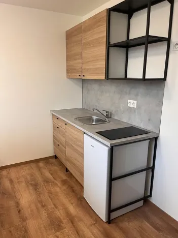 Pronájem bytu 1+kk, Praha - Suchdol, Suchdolské náměstí, 23 m2