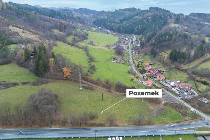 Prodej komerčního pozemku, Vsetín, 1164 m2