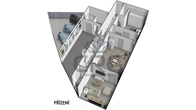 Pronájem rodinného domu, Čebín, 201 m2