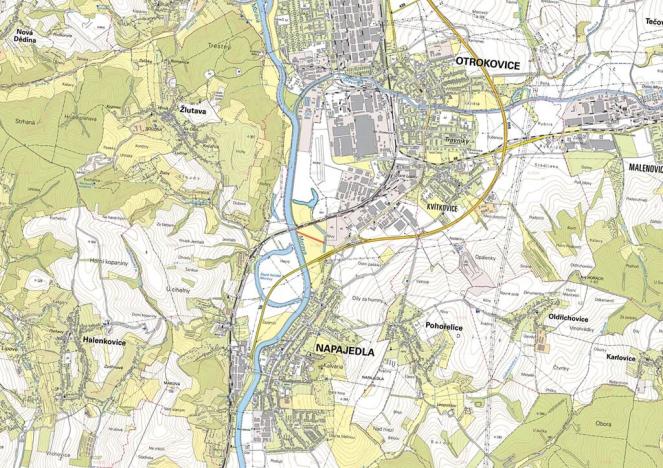 Prodej louky, Napajedla, 2627 m2