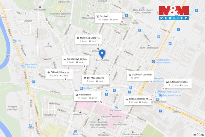 Prodej bytu 2+kk, Mladá Boleslav - Mladá Boleslav II, Nerudova, 49 m2