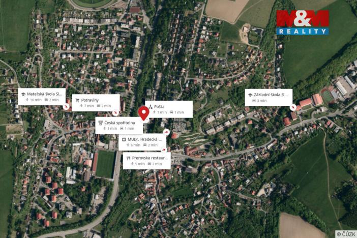 Pronájem kanceláře, Slušovice, Dlouhá, 12 m2