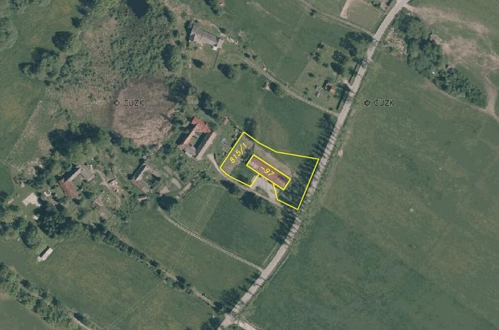 Prodej pozemku, Nové Hrady - Štiptoň, 3703 m2