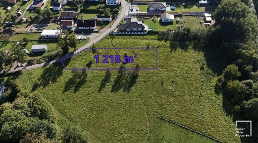 Prodej pozemku pro bydlení, České Budějovice, 1218 m2