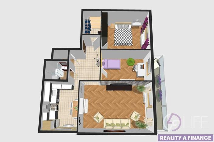 Prodej bytu 3+1, Vrchlabí, Horská, 68 m2