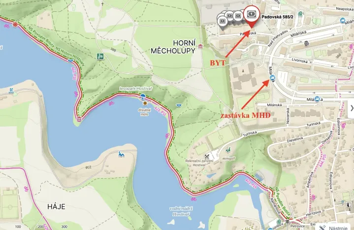 Pronájem bytu 1+kk, Praha - Horní Měcholupy, Padovská, 41 m2