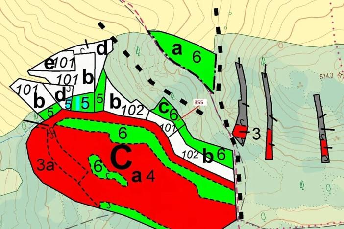 Dražba lesa, Jesenice, 1924 m2