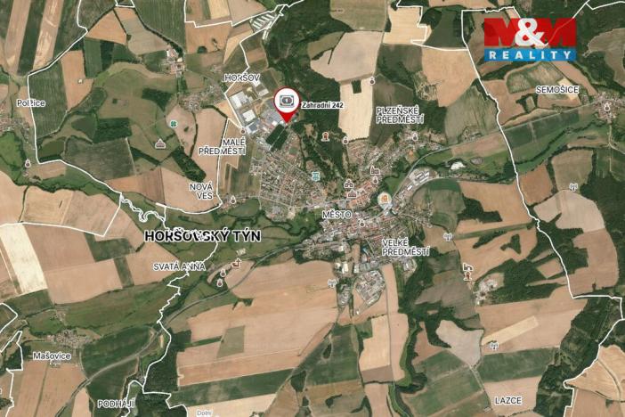 Pronájem garážového stání, Horšovský Týn - Malé Předměstí, Zahradní, 15 m2