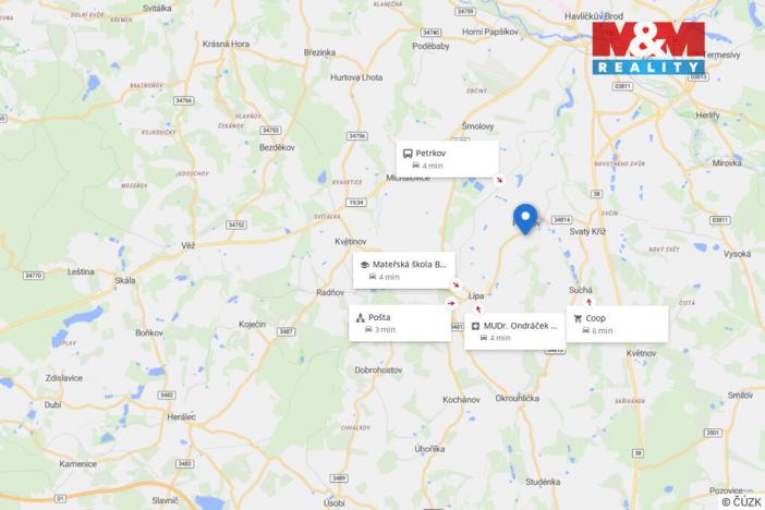 Prodej rodinného domu, Lípa - Petrkov, 75 m2