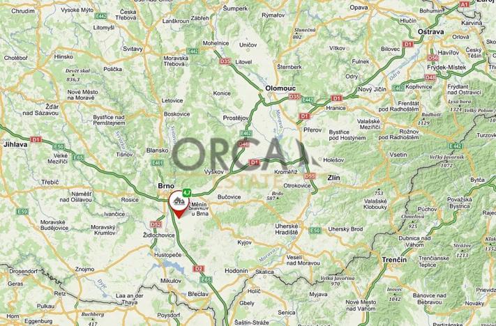 Prodej pole, Měnín, 1072 m2