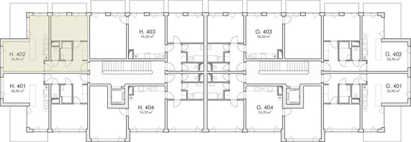 Prodej bytu 2+kk, Letovice, Komenského, 57 m2