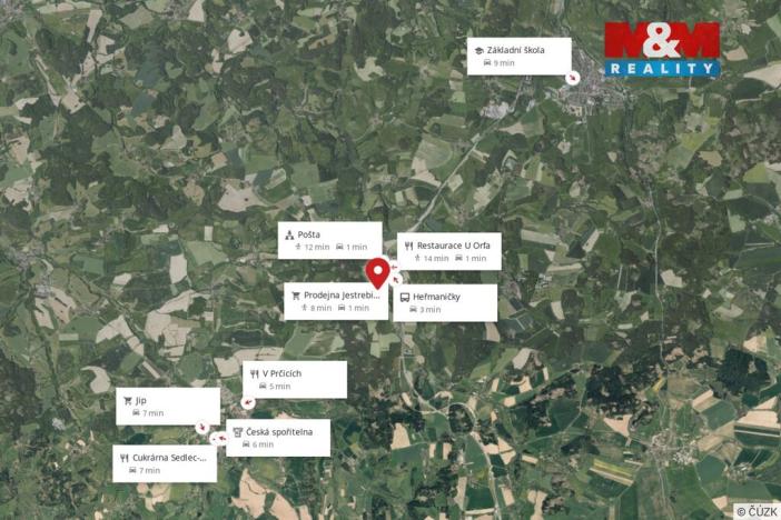 Prodej pozemku pro bydlení, Heřmaničky, 17248 m2