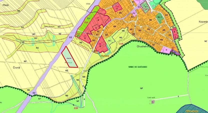 Prodej pole, Chuchelná, 11577 m2