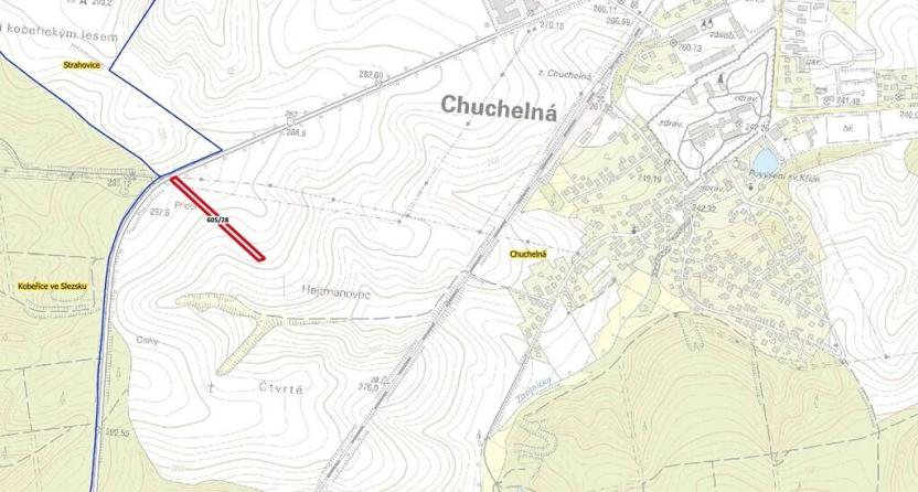 Prodej pole, Chuchelná, 3796 m2